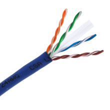 UTP CAT6 Cable LAN 305m Gigabit Fluke-Pasado y compatible con Poe